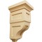 Ekena Millwork 4"W x 4 3/4"D x 8"H Small Reyes Wood Corbel, Maple CORW04X04X08RYMA - alternate 1